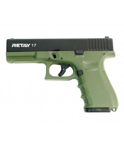 Охолощенный СХП пистолет Retay 17 (Glock) 9mm P.A.K Olive