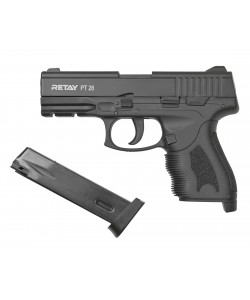 Охолощенный СХП пистолет Retay PT26 Full-auto (Taurus) 9mm P.A.K