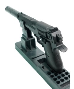 Страйкбольный пистолет Shantou K.111S (Desert Eagle, с глушителем) спринговый