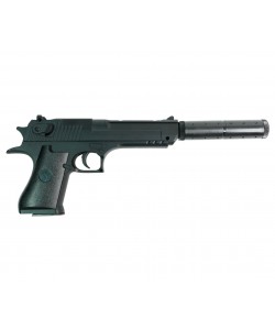 Страйкбольный пистолет Shantou K.111S (Desert Eagle, с глушителем) спринговый
