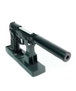 Страйкбольный пистолет Shantou C.19+ (Beretta 92, с глушителем) спринговый