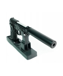 Страйкбольный пистолет Shantou C.19+ (Beretta 92, с глушителем) спринговый