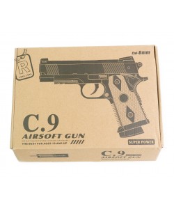 Страйкбольный пистолет Shantou C.9 (Colt 1911 OPS) спринговый