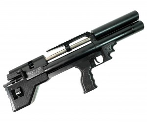 Пневматическая винтовка «Снайпер Буллпап», L=300 мм, шт/взвод (пластик, PCP, ред.) 5,5 мм