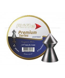 Пули Rifle Premium Series Pointed 4,5 мм, 0,63 г (500 штук)