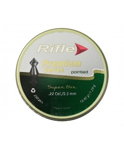 Пули Rifle Premium Series Pointed 5,5 мм, 1,29 г (250 штук)