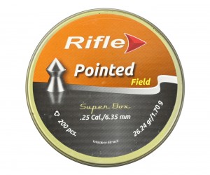 Пули Rifle Field Series Pointed 6,35 мм, 1,70 г (200 штук)