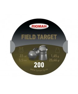 Пули «Люман» Field Target 5,5 мм, 1,65 г (200 штук)