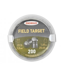 Пули «Люман» Field Target 5,5 мм, 1,65 г (200 штук)