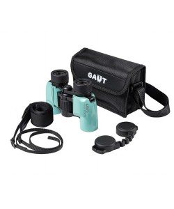 Бинокль GAUT Spica 10x24, Porro-призмы BAK4 (бирюзовый)
