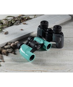 Бинокль GAUT Spica 10x24, Porro-призмы BAK4 (бирюзовый)