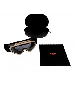 Очки защитные FMA SI Tactical, 2 сменные линзы (Dark Earth)