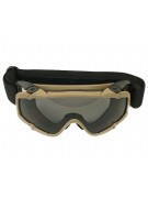 Очки защитные FMA SI Tactical, 2 сменные линзы (Dark Earth)