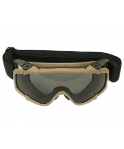 Очки защитные FMA SI Tactical, 2 сменные линзы (Dark Earth)