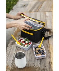 Термосумка с ланч-боксами «Арктика» 020-2500, 2.5 л, 3 конт. (черная)