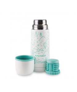 Термос для напитков с рисунком «Арктика» 102-350w, 0.35 л (белый)