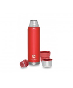 Термос классический «Арктика» 106-900, 0.9 л, эмаль, 2 чашки (красный)