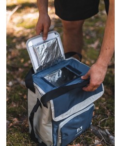 Сумка-холодильник классическая «Арктика» 3000-30, 30 л, с люком (синяя)