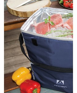 Сумка-холодильник классическая «Арктика» 3000-30, 30 л, с люком (синяя)