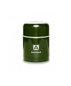 Термос для еды «Арктика» 302-500, 0.5 л, с широким горлом (болотный)