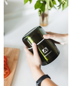 Термос для еды «Арктика» 302-500, 0.5 л, с широким горлом (болотный)