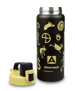 Термос-сититерм «Арктика» 702-500, 0.5 л (вуду черный)