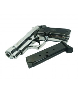 Охолощенный СХП пистолет Retay MOD84 (Beretta 84FS) 9mm P.A.K Nickel