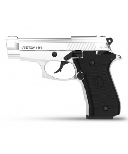 Охолощенный СХП пистолет Retay MOD84 (Beretta 84FS) 9mm P.A.K Chrome