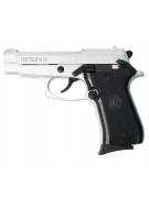 Охолощенный СХП пистолет Retay MOD84 (Beretta 84FS) 9mm P.A.K Chrome