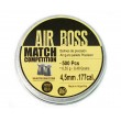 Пули Apolo Air Boss Match 4,5 мм, 0,55 г (500 штук) - фото № 1
