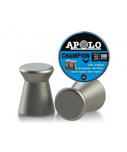 Пули для пневматики Apolo Champion 4,5 мм, 0,55 г (250 штук)