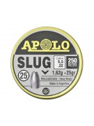 Пули полнотелые Apolo Slug 5,5 мм, 1,62 г (250 штук)