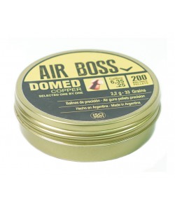 Пули для пневматики Apolo Air Boss Domed 6,35 мм, 2,2 г (200 штук)