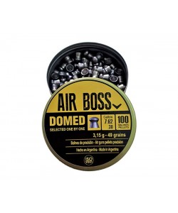 Пули для пневматики Apolo Air Boss Domed 7,62 мм, 3,15 г (100 штук)