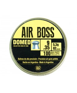 Пули для пневматики Apolo Air Boss Domed 9,0 мм, 5,3 г (100 штук)