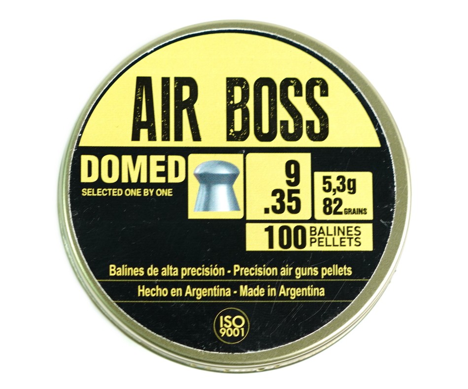 Пули для пневматики Apolo Air Boss Domed 9,0 мм, 5,3 г (100 штук)