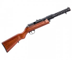 Страйкбольный пистолет-пулемет Snow Wolf MP18 Real wood (SW-021)
