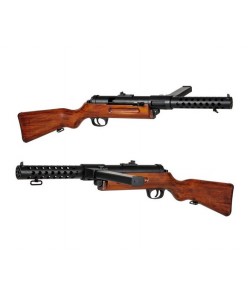 Страйкбольный пистолет-пулемет Snow Wolf MP18 Real wood (SW-021)