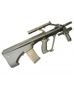 Страйкбольный автомат Snow Wolf Steyr AUG A2 Black, с прицелом (SW-020TA(BK))