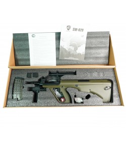 Страйкбольный автомат Snow Wolf Steyr AUG A2 Olive, с прицелом (SW-020TA(OD))