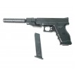 Игрушечный пистолет Shantou B01504 (пластик, 6 мм, глушитель) - фото № 3