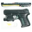 Игрушечный пистолет Shantou B00778 - P.0621M (пластик, 6 мм, ИК луч) - фото № 3