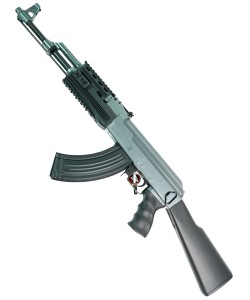 Страйкбольный автомат Cyma АК-47 Tactical, пластик. корпус (CM.028A)