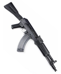 Страйкбольный автомат E&L ELAK104 (АК-104) AEG Essential Steel