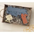 Резинкострел ARMA макет пистолета из игры Fallout 4 (10-мм, с Blowback) - фото № 3