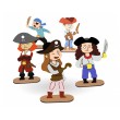 Комплект мишеней Arma.toys «Пираты» (5 штук) - фото № 1