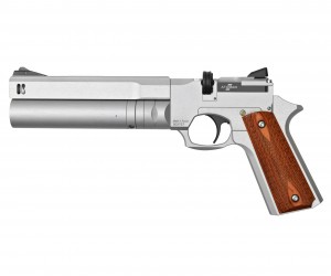 Пневматический пистолет Ataman AP16 Compact 512 (металл, PCP) Silver 5,5 мм