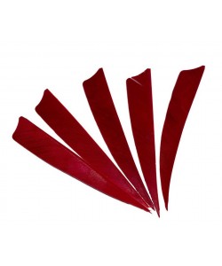 Оперение натуральное Shield 4” Red