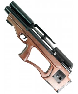 Пневматическая винтовка «Снайпер Буллпап», L=300 мм, шт/взвод (дерево, PCP, редуктор) 5,5 мм