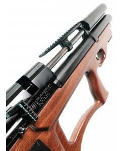Пневматическая винтовка «Снайпер Буллпап», L=300 мм, шт/взвод (дерево, PCP, редуктор) 5,5 мм